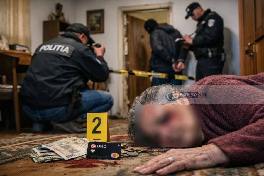 Caz cutremurător în municipiul Satu Mare. Un tânăr (17) a bătut crunt o femeie (80) în propria casă