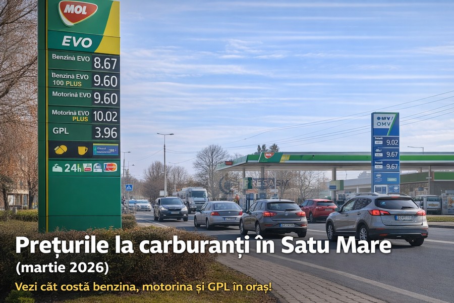 LISTA prețurilor la benzinăriile din Satu Mare. Unde se alimentează cel mai ieftin și cel mai scump