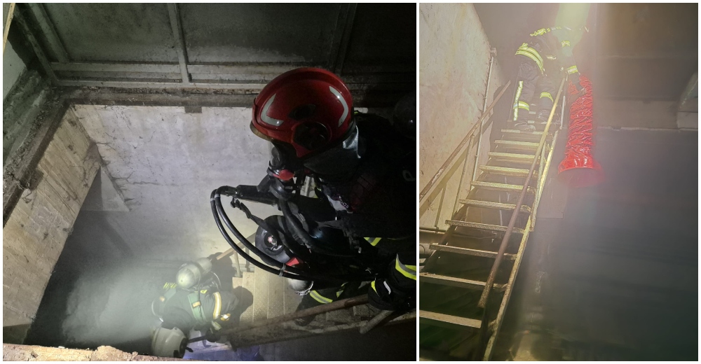 FOTO. Incendiu la ștrandul din municipiul Satu Mare! Pompierii au intervenit salvator