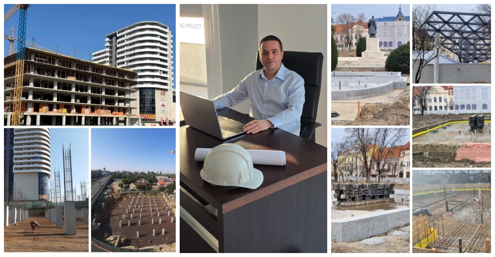 FOTO. El este Daniel Csaba, inginerul din spatele structurilor de rezistență care definesc Satu Mare