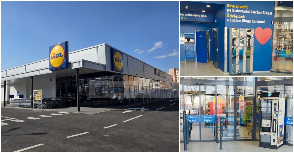 FOTO/VIDEO. Lidl, de pe B-dul Lucian Blaga, se deschide mâine! Imagini cu noul magazin