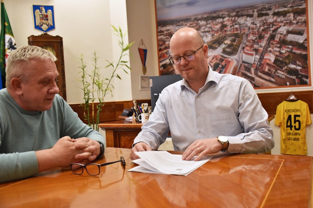 Veste bună pentru sute de sătmăreni. A fost semnat contractul