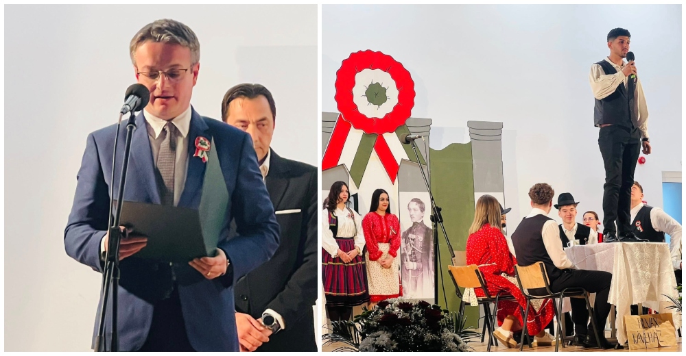 Deputatul Nagy Szabolcs, prezent la festivitățile de 15 martie, de la Tășnad
