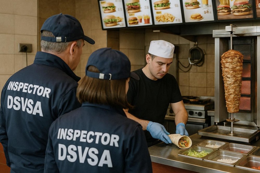 Amendă pentru un fast-food din județul Satu Mare. Ce au găsit inspectorii DSVSA la control