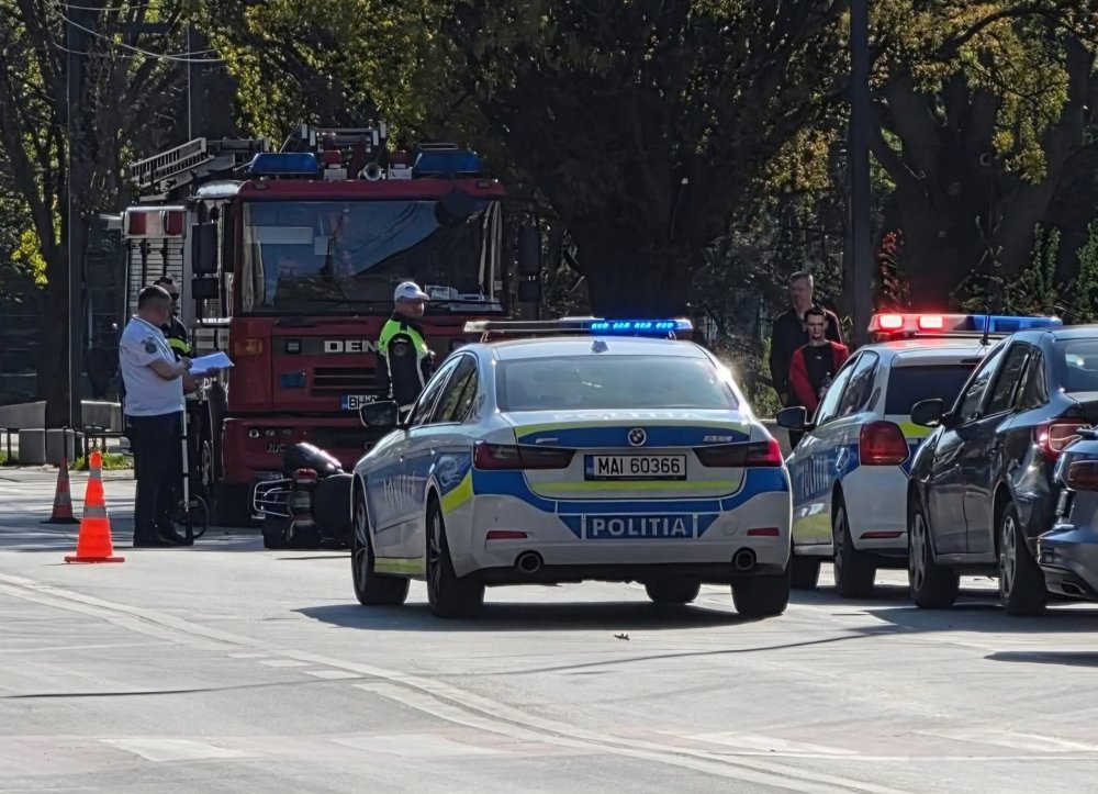 FOTO. Sătmărean implicat într-un accident în județul vecin. Un bărbat a ajuns la spital