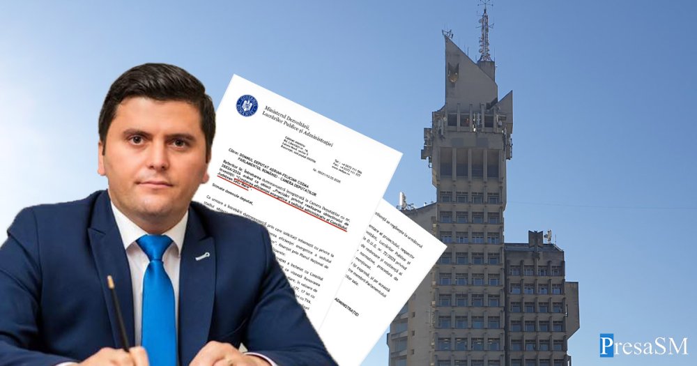 Deputatul PNL Adrian Cozma acuză pierderea finanțării de 6 milioane de euro pentru Palatul Administrativ