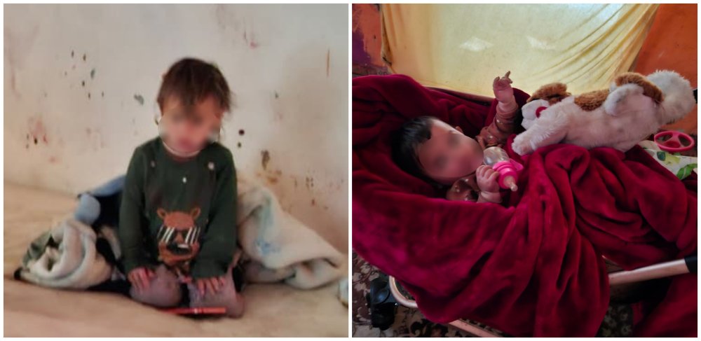 ANCHETĂ I Copilași crescuți în sărăcie extremă, mușcați de șobolani. Cum a ajuns o mamă (19 ani) să renunțe la copii