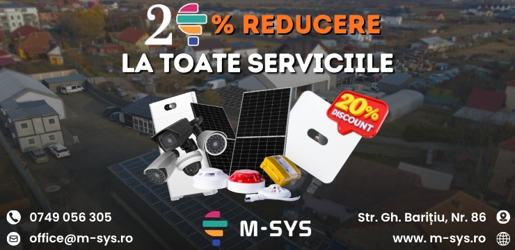 M-SYS relansează campania „M SYS 20” și consolidează accesul la soluții energetice eficiente