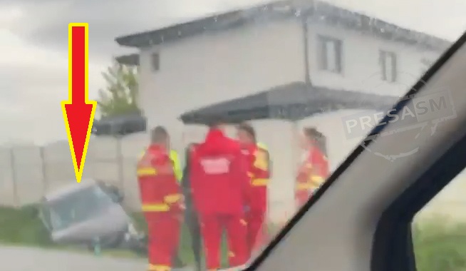 accident masina rasturnata satu mare (4).jpg