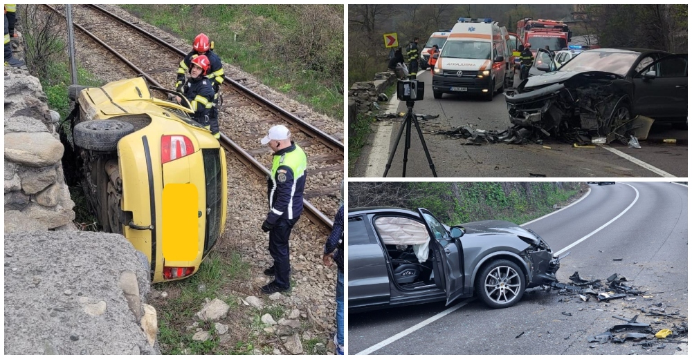 FOTO/VIDEO. Accident mortal de Paște o femeie însărcinată a murit, alte trei persoane rănite grav