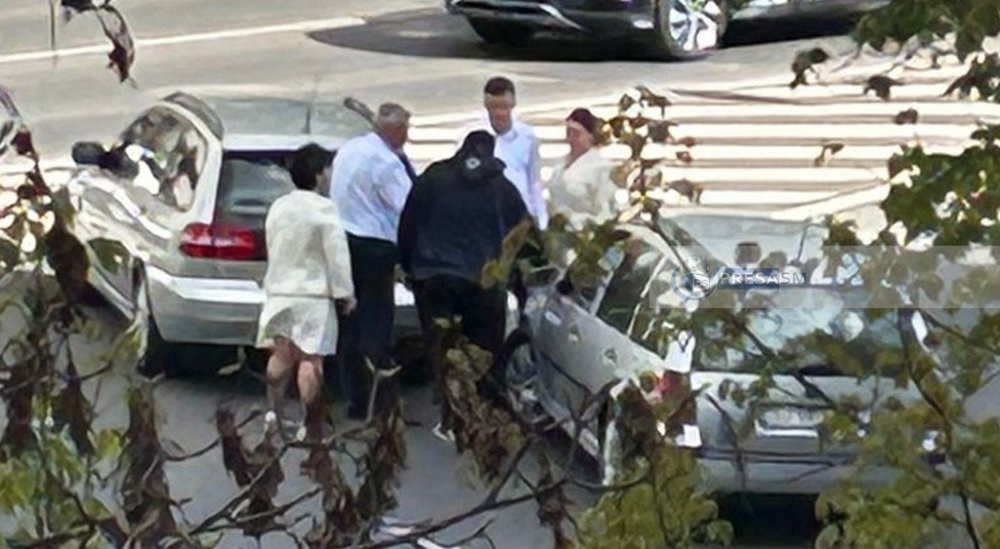 VIDEO. Accident și eternele ”parlamentări” din sensul giratoriu. Astăzi, în Micro 17