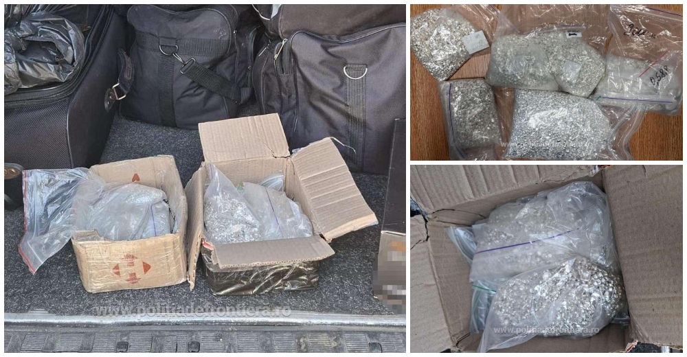 FOTO. Captură uriașă la Vama Halmeu. 15 kg de argint, la o valoare de piață foarte mare