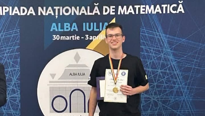 AUR la Olimpiada Națională de Informatică și Matematică. Performanță de excepție pentru Luca, un elev din Satu Mare