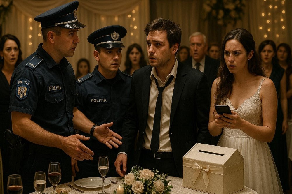 Se întâmplă în județul vecin. Un mire a înscenat furtul darului de nuntă. Mireasa a chemat Poliția