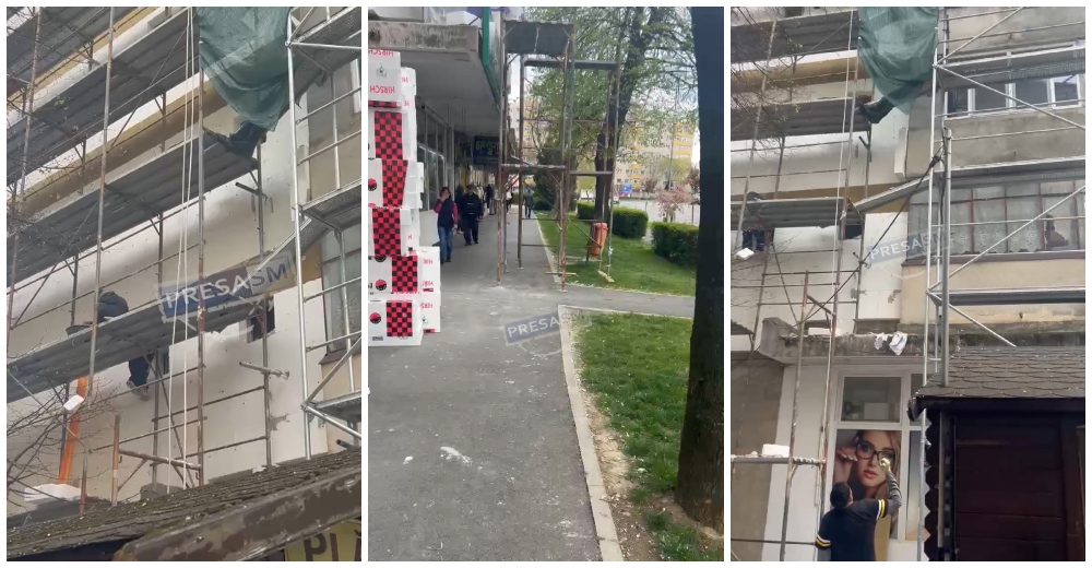 VIDEO. Reabilitare, pericol public în municipiul Satu Mare! Pietonii, ținta ”meșterilor”