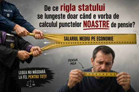 Petiție: Nu ne mai furați punctele de pensie! Salariile ”specialilor” micșorează pe nemeritate pensiile tuturor