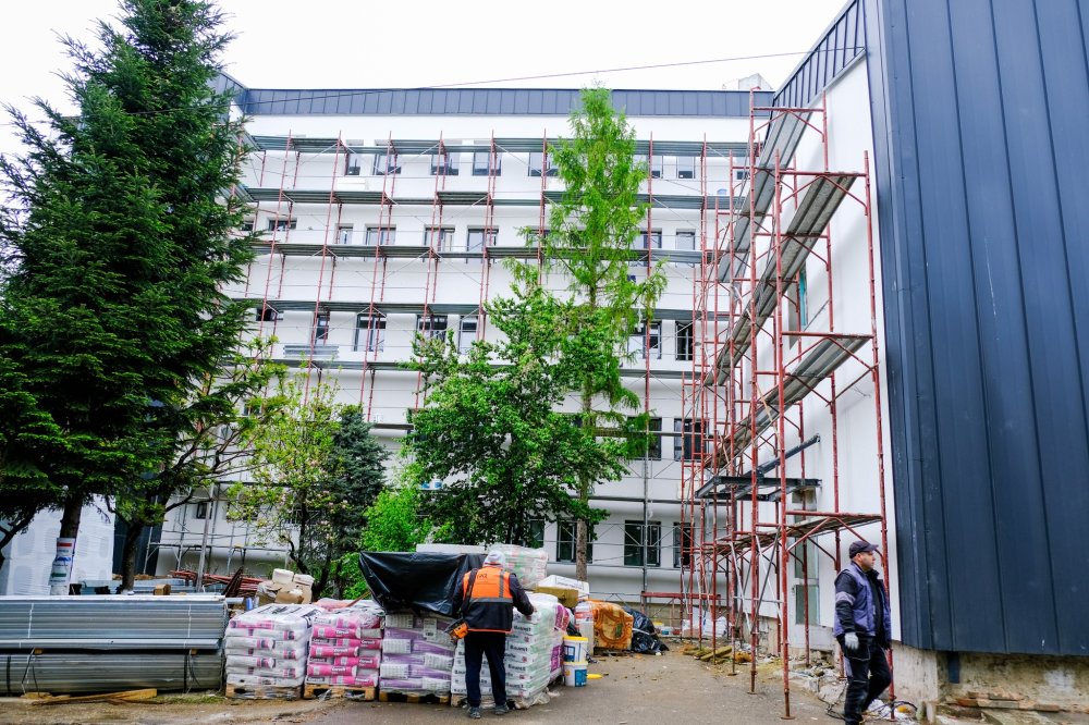 FOTO. Modernizarea spitalului din Negrești-Oaș, tot mai aproape de final. Care este stadiul lucrărilor