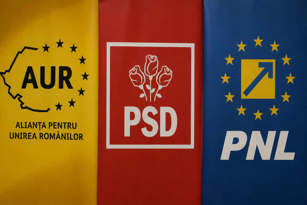 Sondaj CURS: AUR ar obține 32% la parlamentare, PSD –24%, PNL –20%, USR –10%. Călin Georgescu are 32% încredere multă și foarte multă