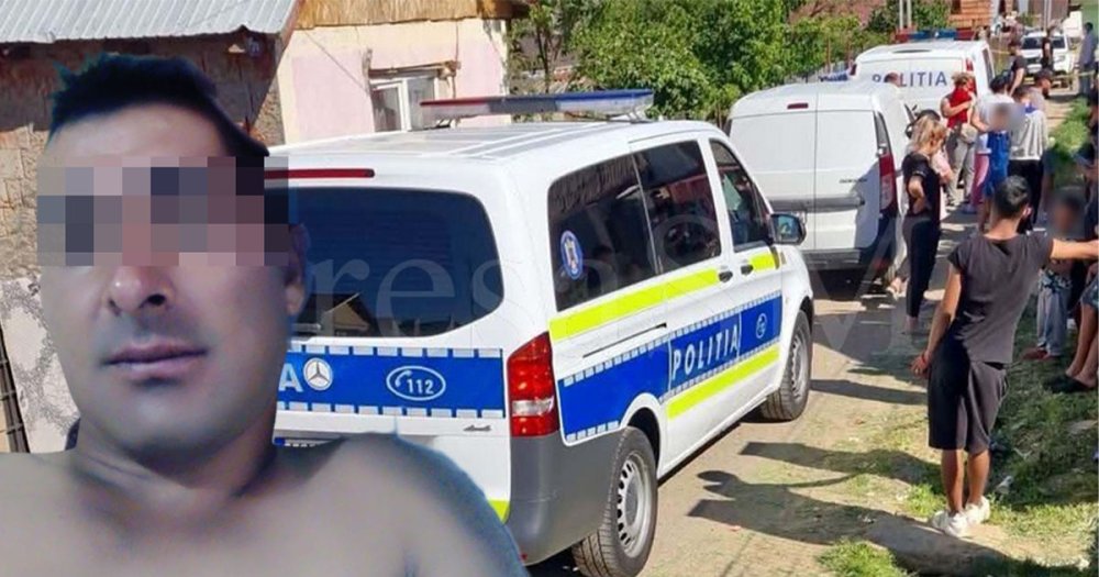 FOTO. El este sătmăreanul acuzat că a vrut să-și ucidă soția, de față cu fiica. Arestat pentru 30 de zile