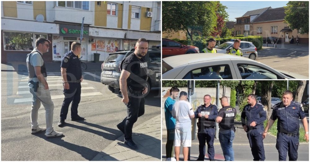 FOTO/VIDEO. Poliția a luat cu asalt Cartierul 14 MAI după crima care a zguduit Satu Mare
