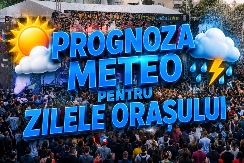Cum va fi vremea în weekend la Satu Mare, de Zilele Orașului. Ce temperaturi anunță meteorologii