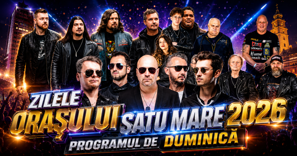 Programul concertelor de duminică la Zilele Orașului Satu Mare. Bosquito, Bikini și Bere Gratis închid sărbătoarea!
