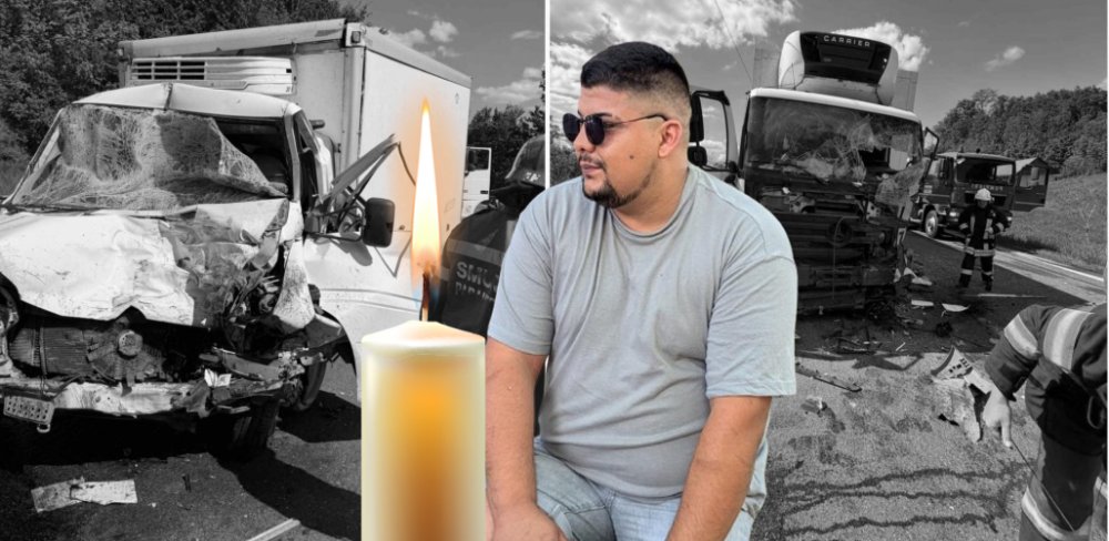 FOTO Tragedie pe drumul spre Satu Mare! Un tânăr tată a doi copilași și-a pierdut viața într-un accident cumplit