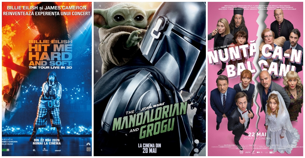 Cele mai noi filme se văd la Cineplexx, în incinta Shopping City Satu Mare