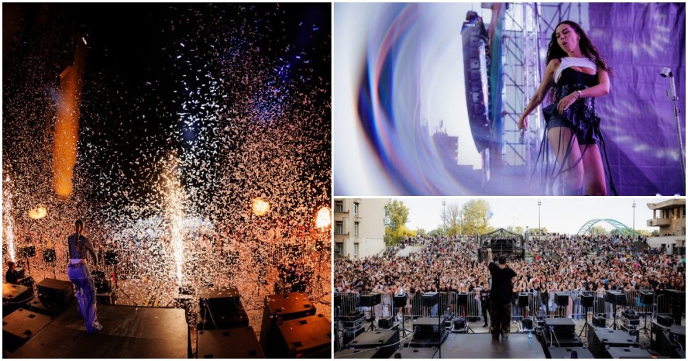 FOTO/VIDEO. Mii de sătmăreni au cântat și au dansat alături de Mario, Mira și Minelli în prima seară de concerte