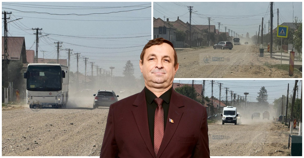 FOTO/VIDEO. Sahara din Satu Mare. Condiții de coșmar pentru mii de sătmăreni. Nori de praf, se cer măsuri urgente