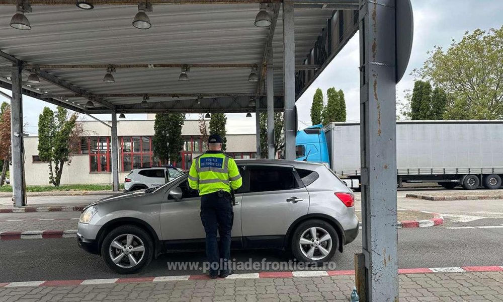 FOTO/VIDEO. Filtre ale frontieriștilor sătmăreni în zona fostelor vămi cu Ungaria. Amenzi de zeci de mii de lei într-o singură zi