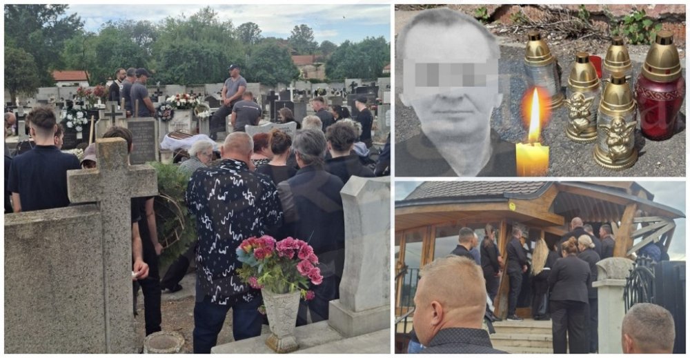 FOTO/VIDEO. Sătmăreanul ucis în bătaie pe stradă, condus pe ultimul drum. ODIHNĂ VEȘNICĂ!