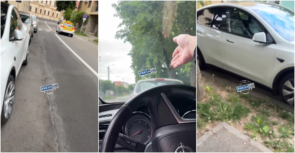 VIDEO. Acuzații de dublu standard la Poliția Locală Satu Mare: „Doar unii sunt amendați?”. Ai Tesla... scapi!