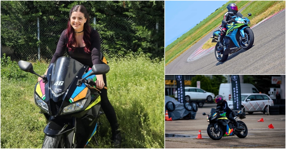 FOTO. Ea este Samuela, sătmăreanca care îmblânzește caii putere. A fost desemnată ambasador VIP în cadrul Women Riders World Relay