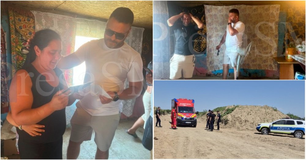 FOTO. Și-a salvat trei copii din apele Someșului, dar pe al patrulea nu a mai reușit. Drama sfâșietoare a unui tată din Odoreu care cere acum ajutor pentru înmormântarea fiului său