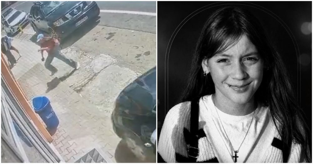 VIDEO. Accident fatal în nord-vestul țării, surprins de camere. O elevă de 12 ani și-a pierdut viața pe trotuar, lovită de mașină