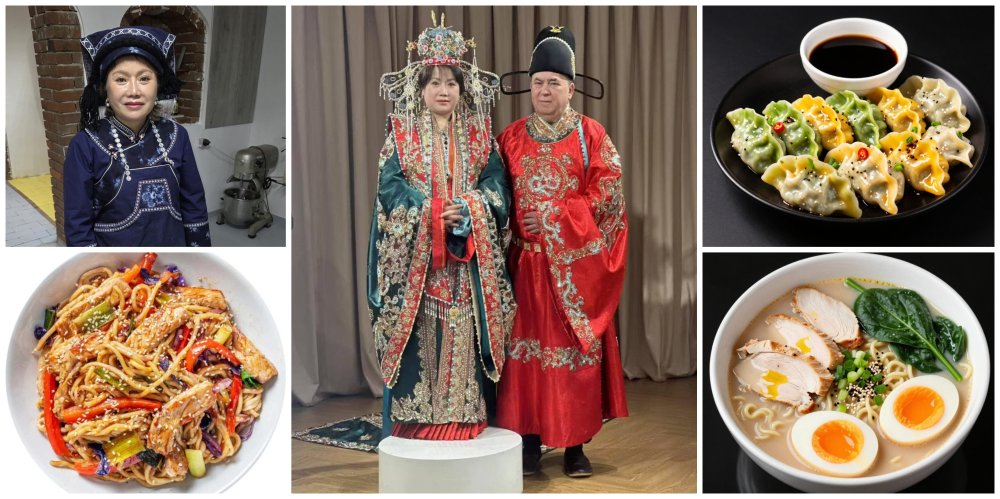 EXCLUSIV. Un sătmărean și iubita sa din China au deschis o afacere inedită: preparate autentice asiatice, făcute după rețete tradiționale
