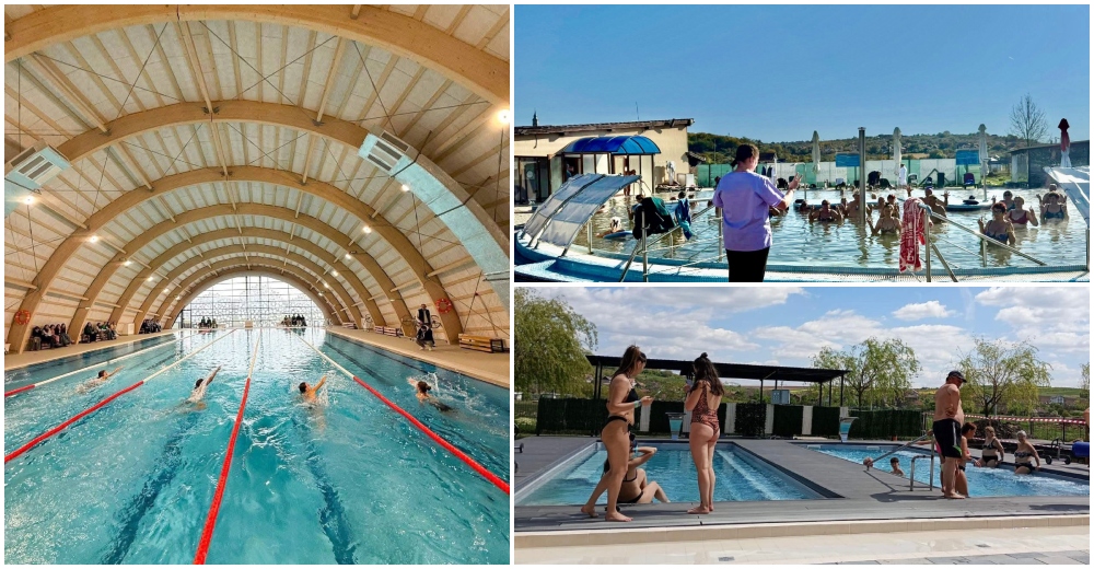 FOTO/VIDEO. Atmosferă de resorturi de lux în stațiunea turistică Tășnad