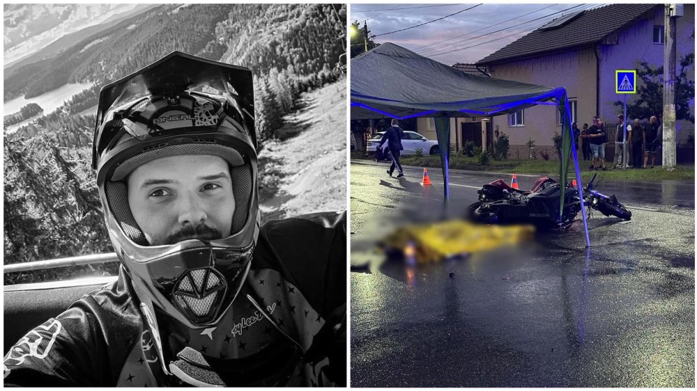 FOTO/VIDEO. Accident mortal în județul vecin, surprins de camere. Alex avea doar 29 de ani și era pasionat de motoare