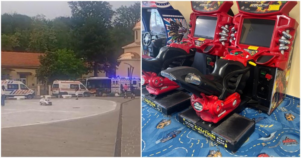 FOTO. Fetiță electrocutată la un loc de joacă din Băile Felix. Verişoara de 11 ani i-a venit în ajutor. Amândouă au ajuns la spital