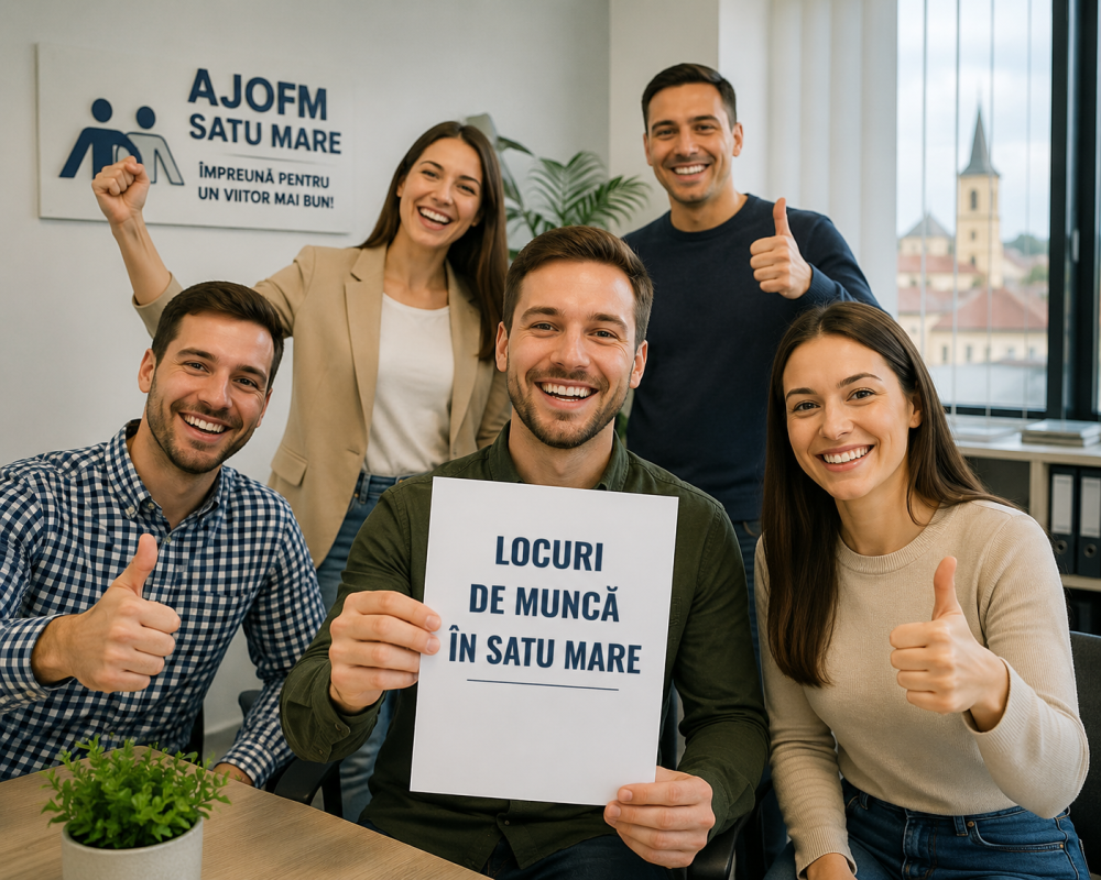 Locuri de muncă disponibile în județul Satu Mare. Ofertele angajatorilor