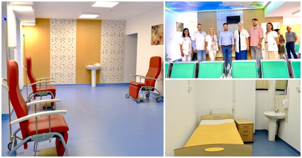 FOTO. Veste bună pentru pacienții sătmăreni. Condiții mai bune pentru bolnavii oncologici