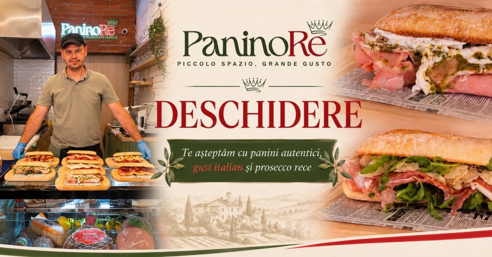 FOTO/VIDEO. Gustul Italiei și-a găsit casă în Centrul Vechi din Satu Mare. PaninoRe și-a deschis porțile