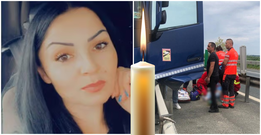 FOTO. O șoferiță de TIR, mamă a unei adolescente, a murit la volan după ce a suferit un infarct. Și soțul ar fi murit tot într-un accident