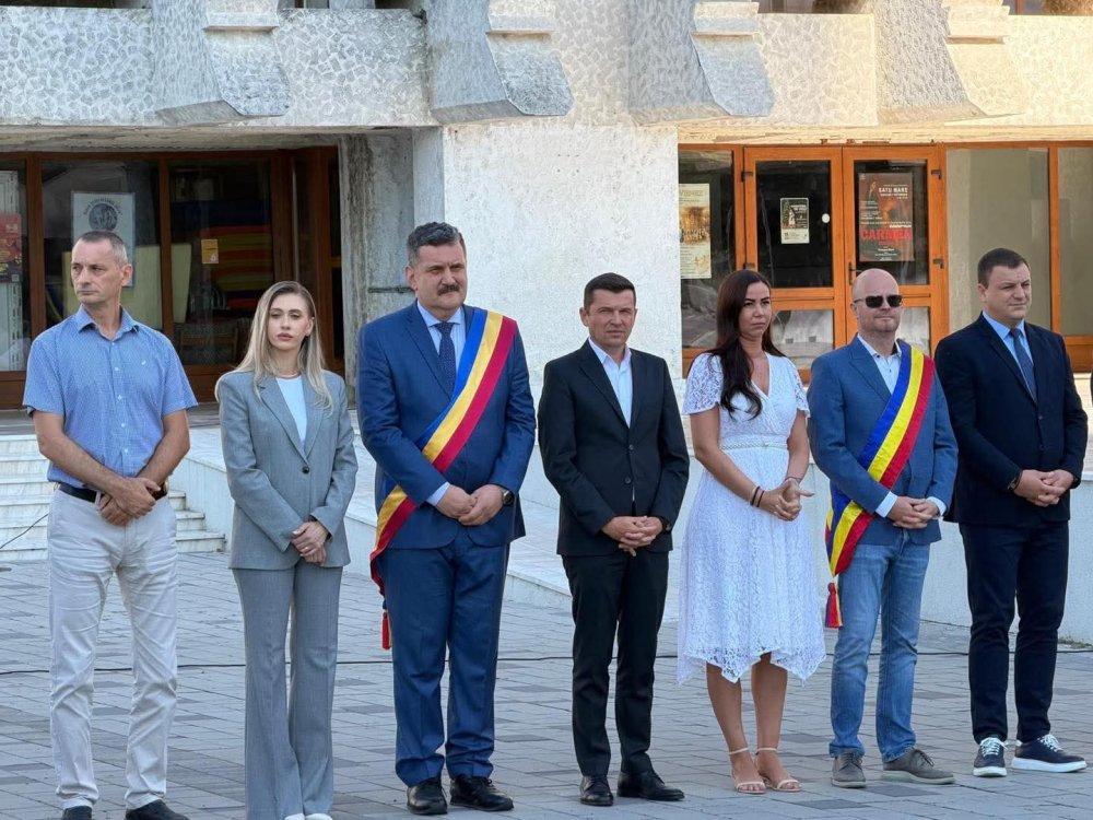 PSD Satu Mare a marcat Ziua Imnului Național la ceremonia din Piața 25 Octombrie