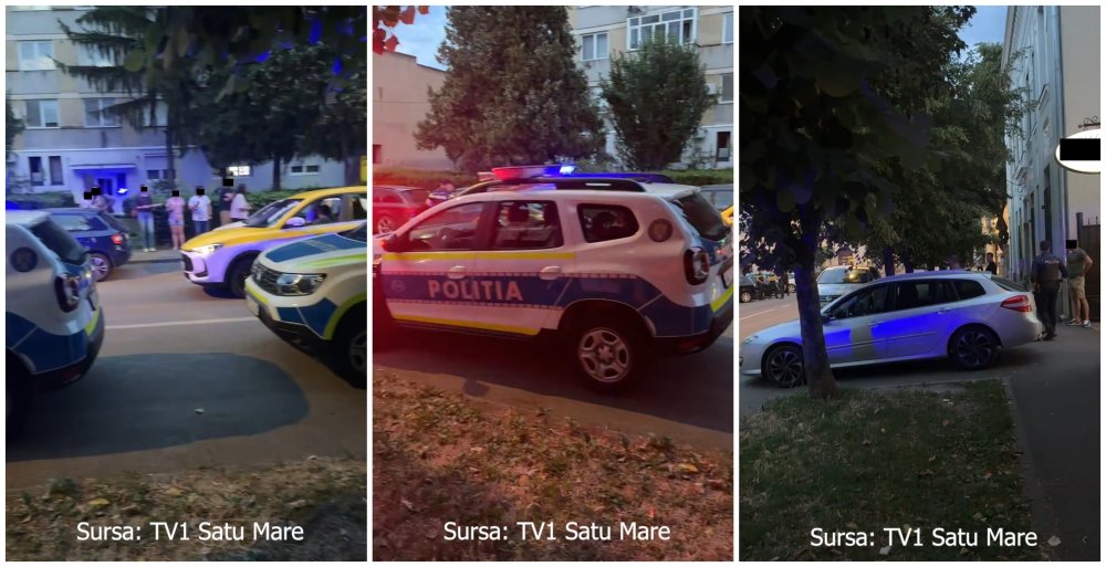FOTO/VIDEO. Acțiune în forță la Satu Mare. Suspecți prinși în flagrant cu substanțe suspecte de droguri