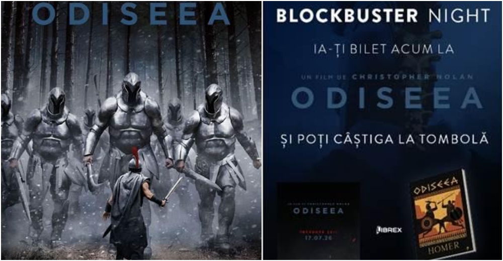 Cele mai noi filme se văd la Cineplexx, în incinta Shopping City Satu Mare. Blockbuster Night: Odiseea