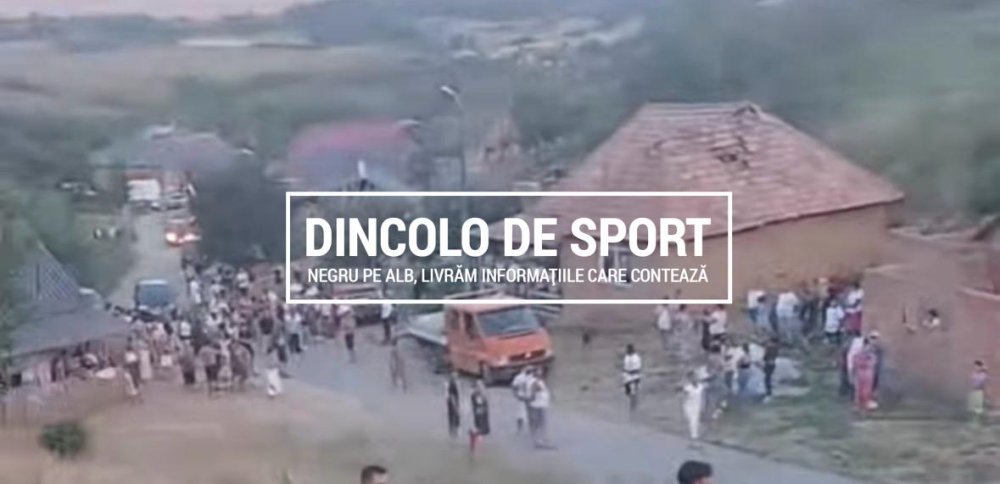 FOTO. Scandal URIAȘ în județul Satu Mare. Șase bărbați s-au luat la bătaie, iar unul a fost înjunghiat