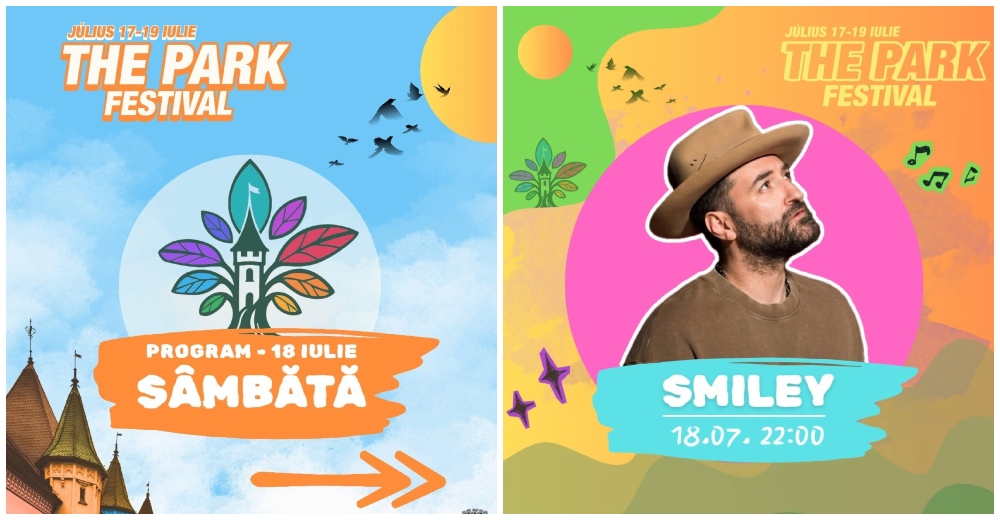 Programul de sâmbătă de la THE PARK FESTIVAL: Smiley urcă pe scenă, iar ziua aduce dezbateri, sport, ateliere și concerte pentru toate vârstele