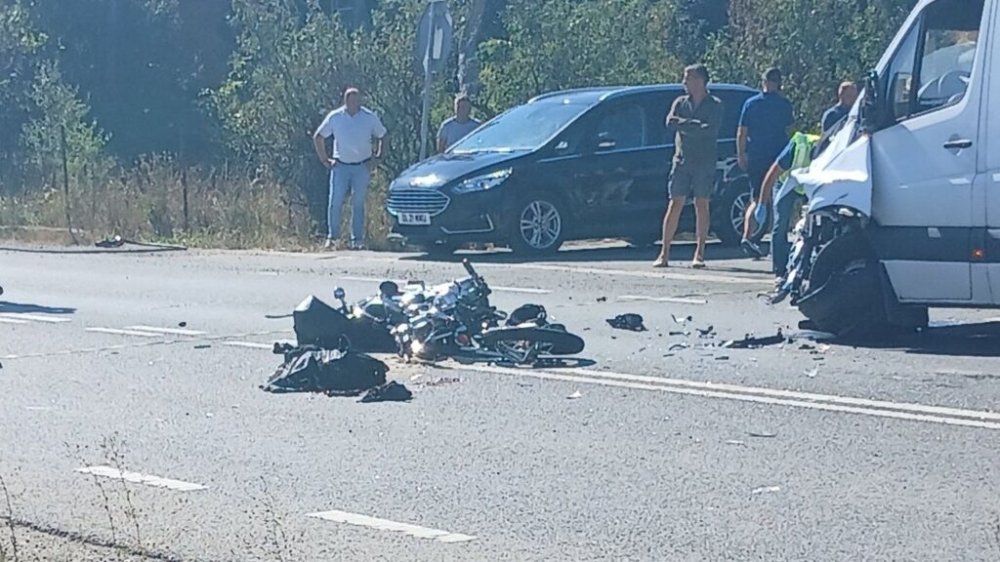 FOTO. Accident mortal pe drumul spre Satu Mare. Motociclistă decedată, șofer sătmărean implicat în tragedia de pe DN 1F